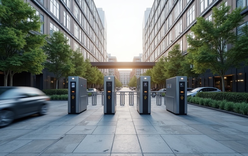 自治体駐車場導入事例